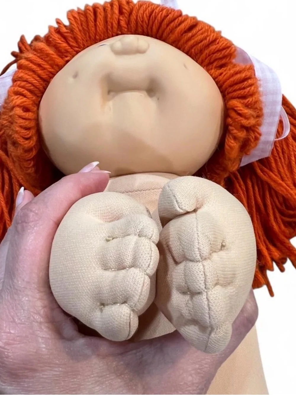 Vintage ‘85 Cabbage Patch Kids Doll Red Hair Green Eyes